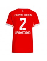 Bayern Munich Dayot Upamecano #2 Domácí Dres pro Dámské 2025-26 Krátký Rukáv